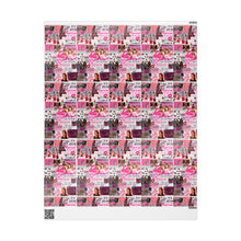 Load image into Gallery viewer, Mean Girls Theme Pink Wrapping Paper - Best Movie Quotes - Custom Print - Matte or Glossy Finish - Hilarious Gift Wrapping - burn book gift
