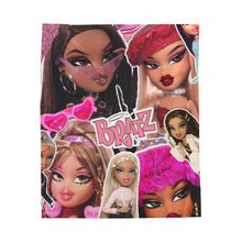 Load image into Gallery viewer, Bratz Blanket, Y2K Aesthetic, Gift For Girlfriend,
